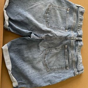 Blue Jean Boyfriend Shorts
